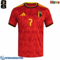 Fotballdrakt Herre Belgia Kevin De Bruyne #7 Hjemmedrakt VM 2026 Kortermet